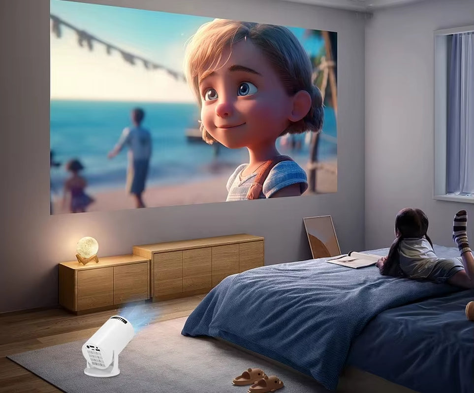 Mini Projector HY300 Mini Full HD Home Theater Mini Projector 480P Mobile Phone Tv Projector